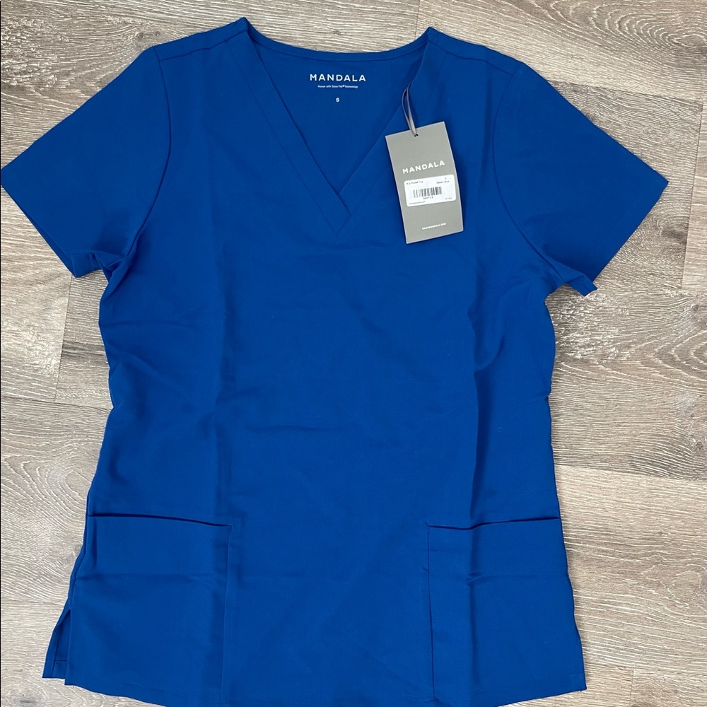 Mandala Scrub Top